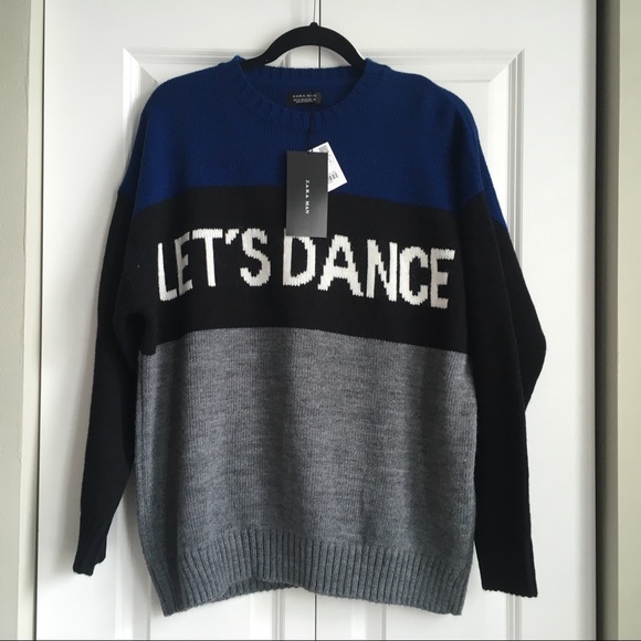 Zara Other - Zara Man “Let’s Dance” Sweater -M-NWT